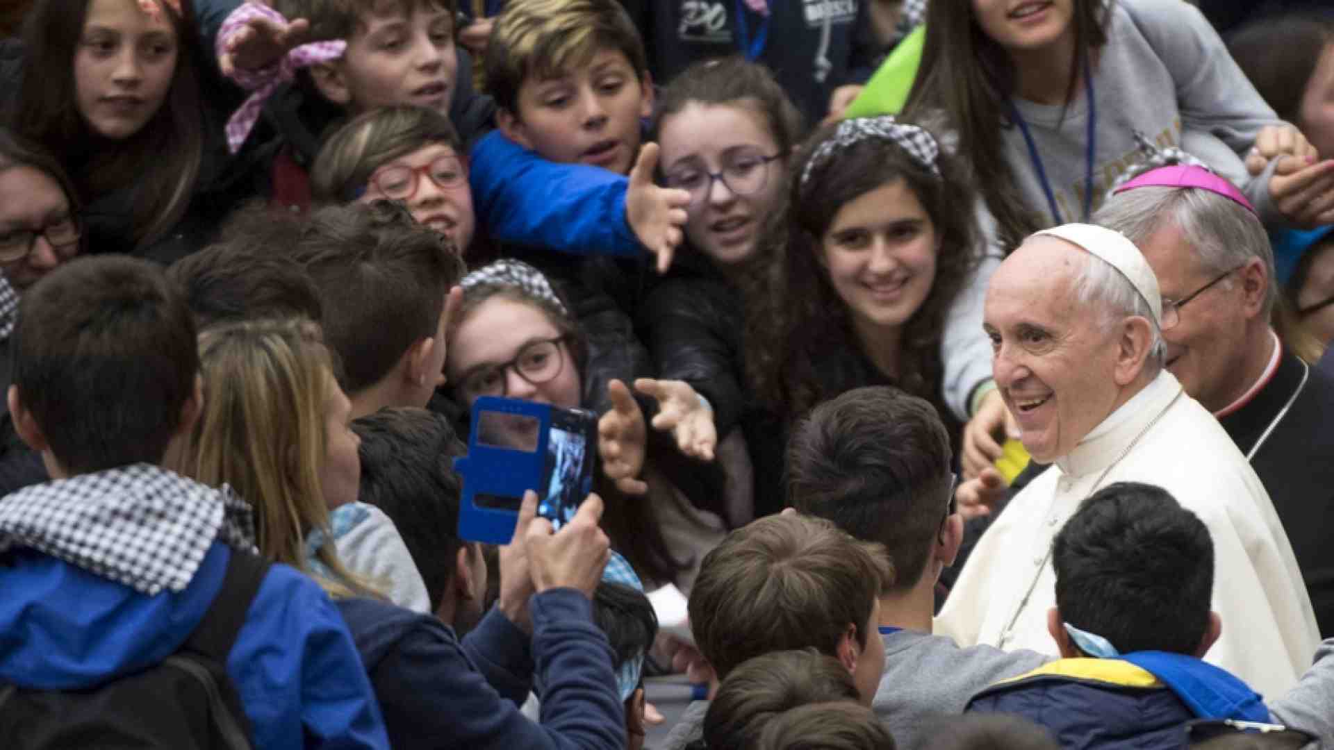 Immagine di Il lunedì dell'Angelo l'incontro di papa Francesco con gli adolescenti