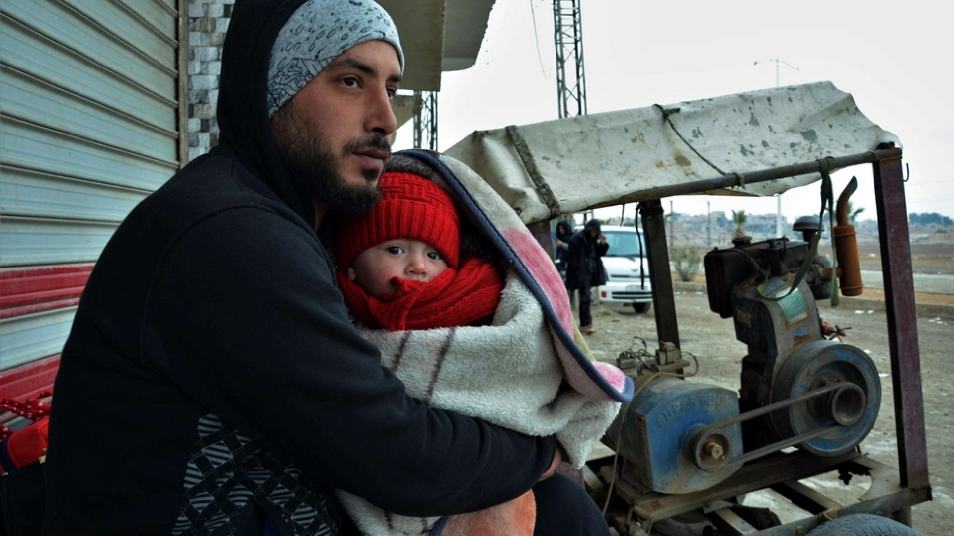 Immagine di Freddo killer nel campo profughi: due bambini morti assiderati a Idlib