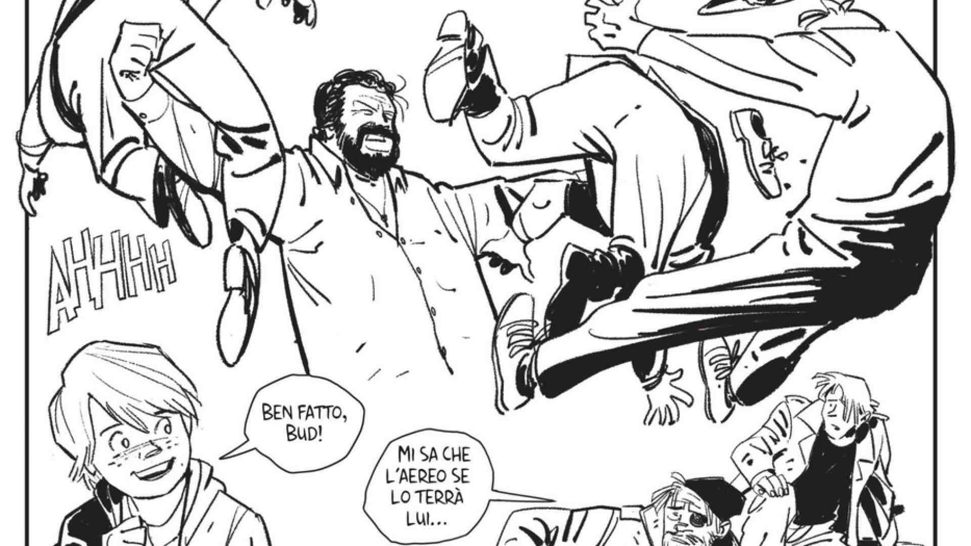 Immagine di La vita da film di Bud Spencer diventa una graphic novel