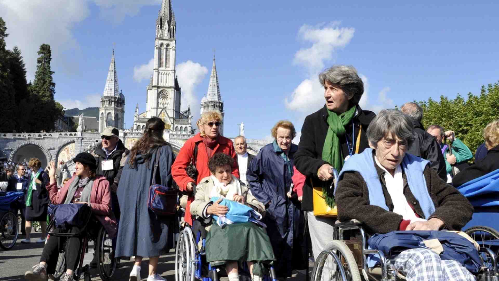 Immagine di Lourdes, casa dei malati