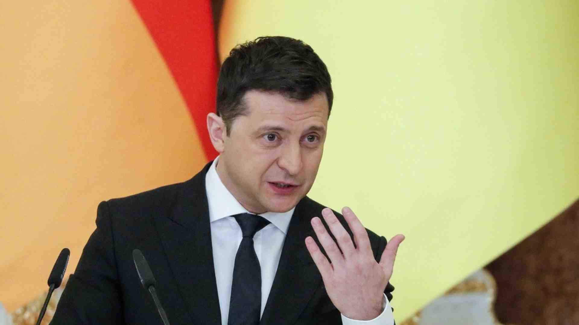 Immagine di Zelensky (Kiev): per la Nato c'è tempo, ora serve un'intesa con Usa e Russia