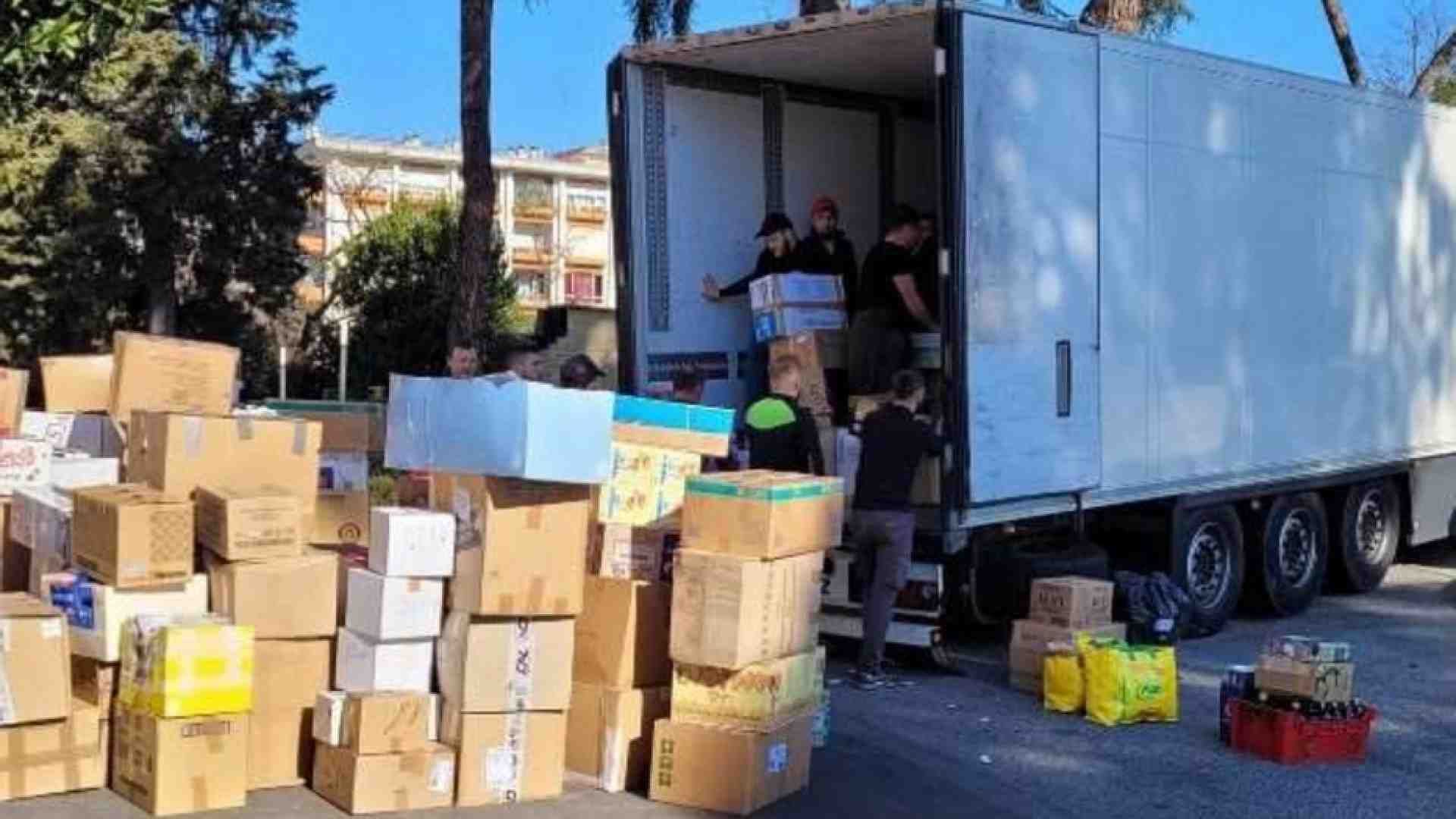 Immagine di L'aiuto di papa Francesco ai profughi ucraini, materiale sanitario e farmaci