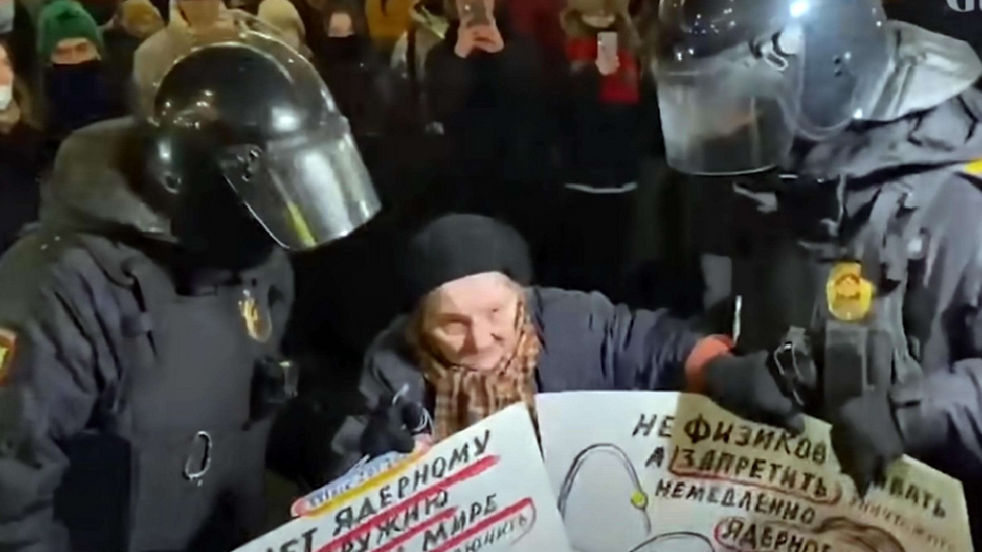 Immagine di «No alla guerra». Arrestata la nonna sopravvissuta all'assedio di Leningrado