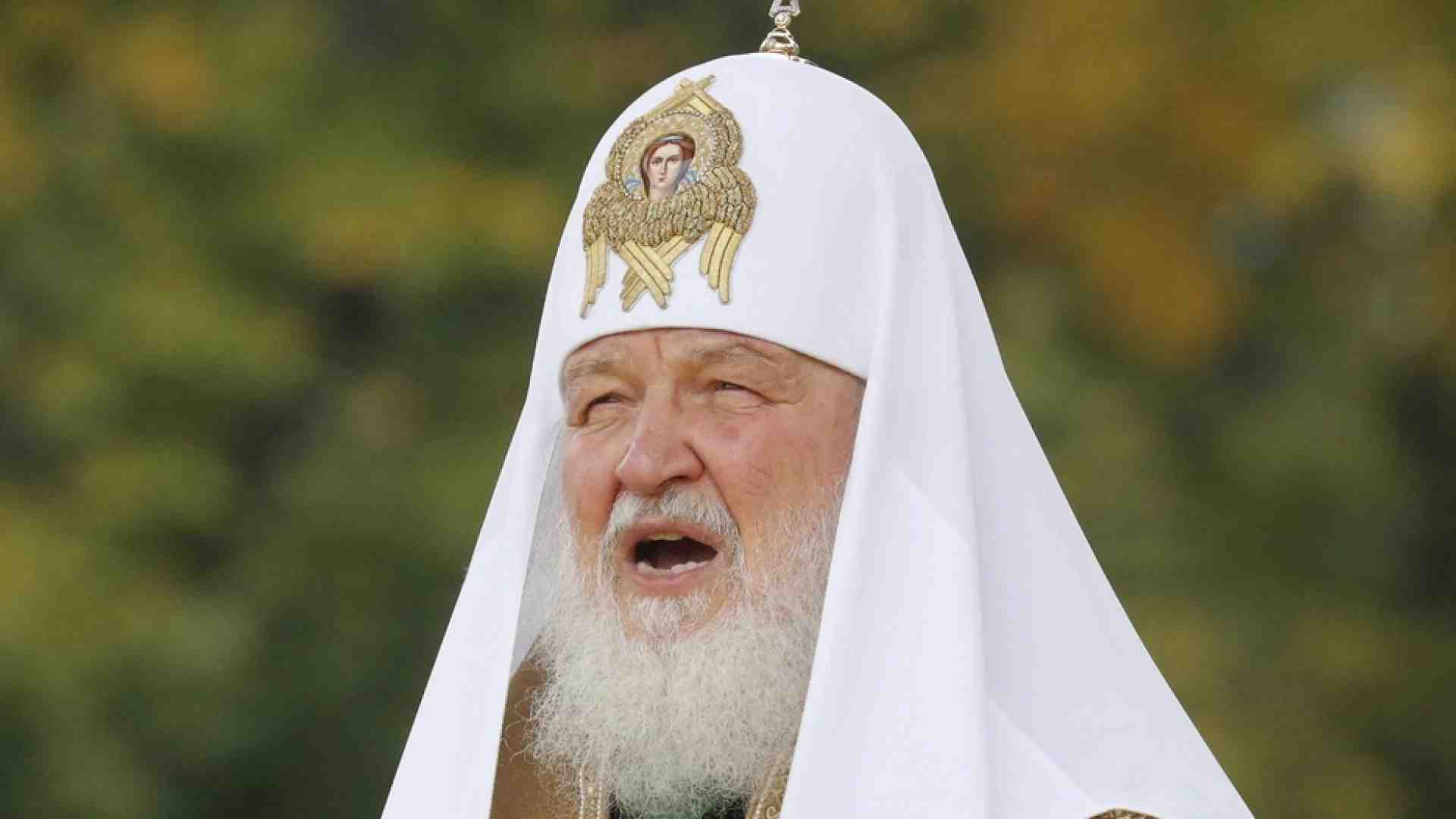 Immagine di Kirill: nel Donbass contro il gay pride