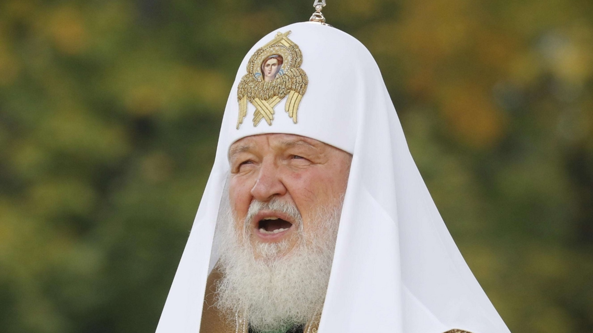 Immagine di Kirill: nel Donbass contro il gay pride