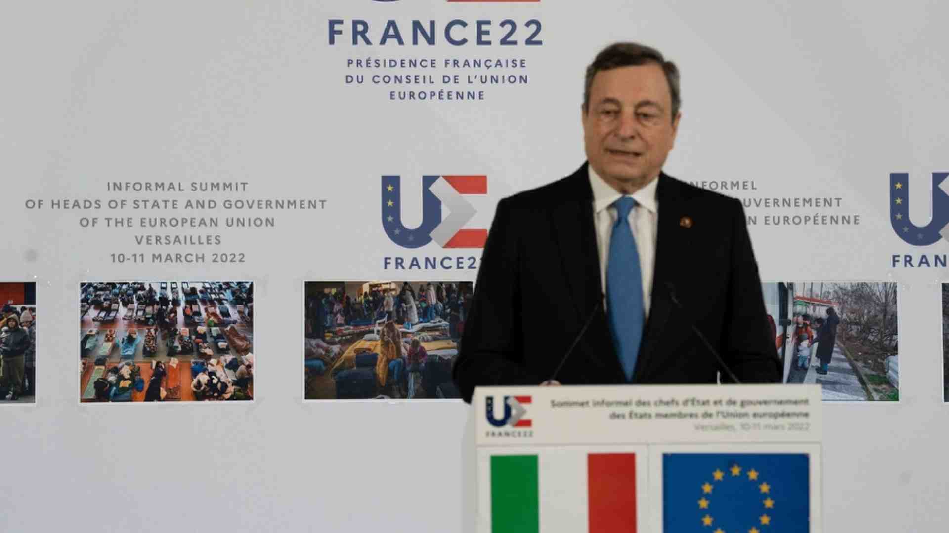 Immagine di Draghi: Putin non vuole pace. Non c'è economia di guerra ma prepararsi