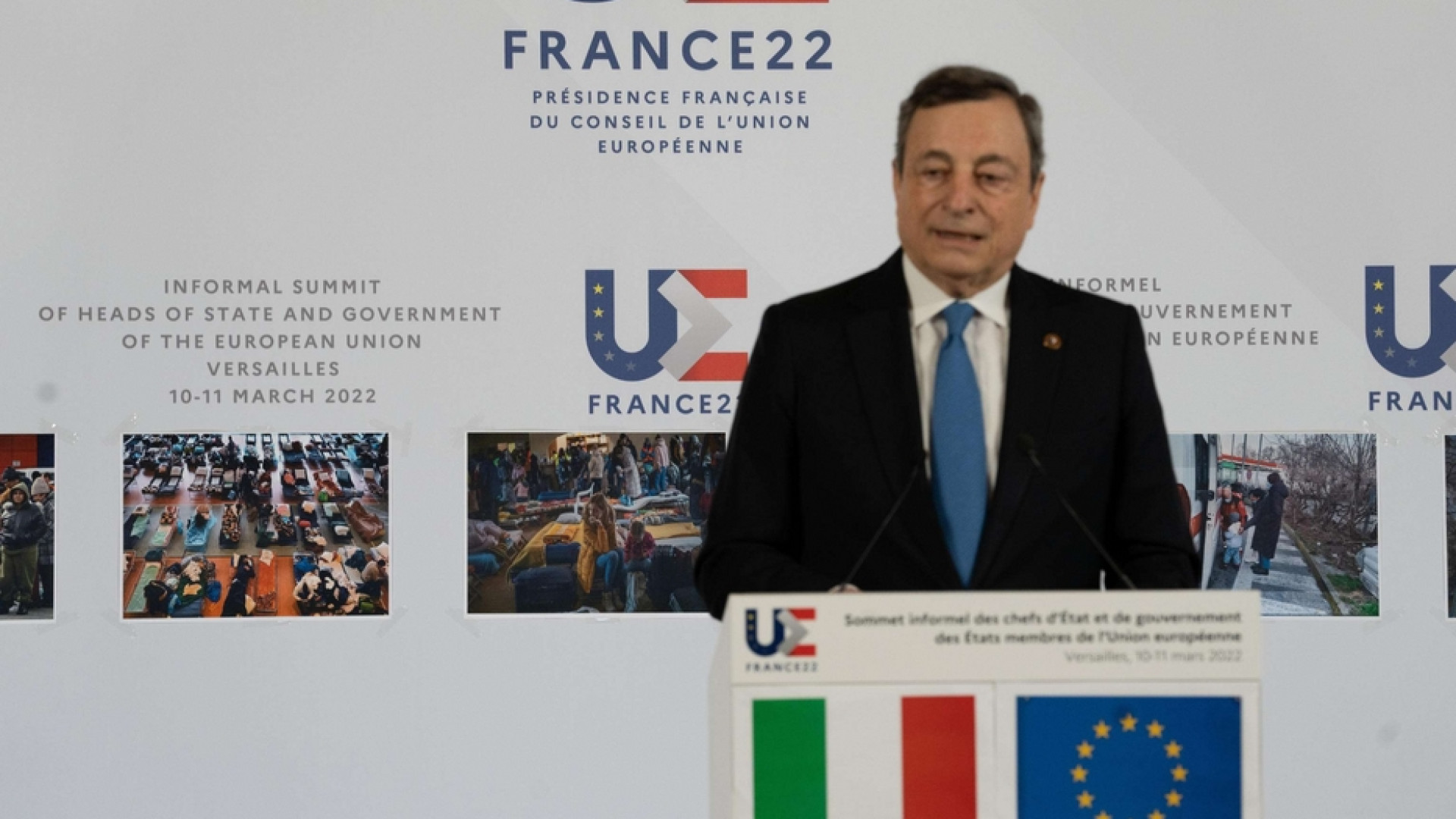 Immagine di Draghi: Putin non vuole pace. Non c'è economia di guerra ma prepararsi