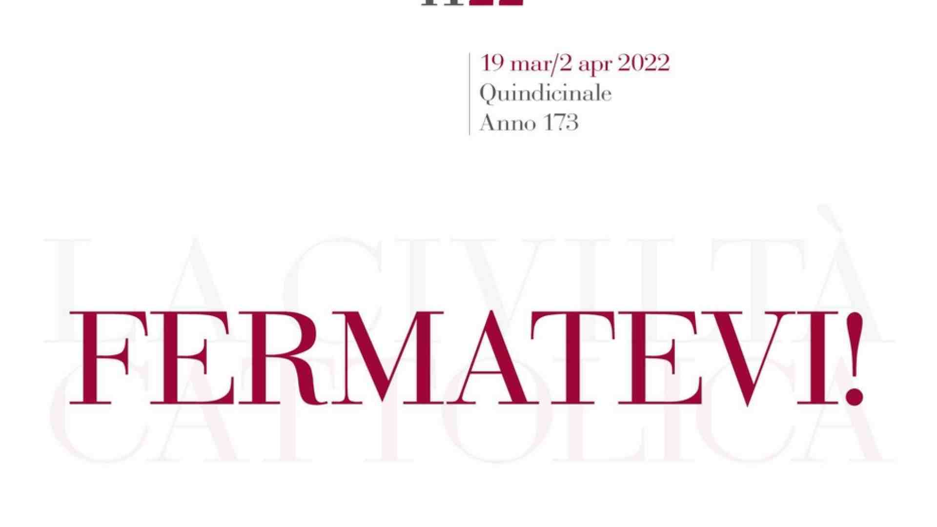 Immagine di Il grido del Papa da amplificare: «No alla guerra, è una pazzia»
