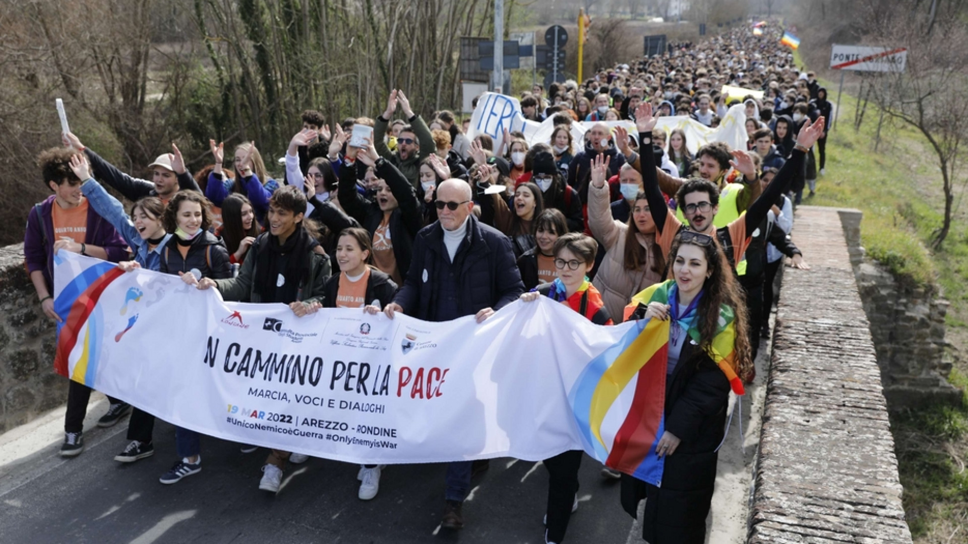 Immagine di In marcia per la pace in Ucraina: la fraternità unisce 4mila ragazzi