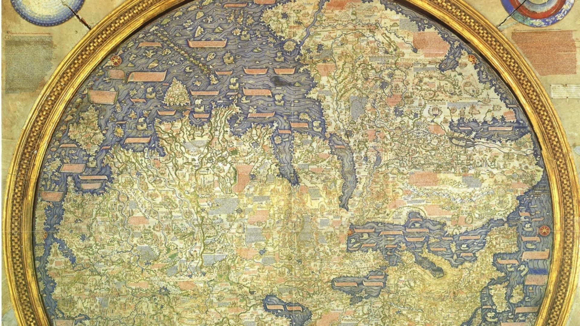 Immagine di Online il mappamondo di Fra Mauro: si può navigare il mondo del '400