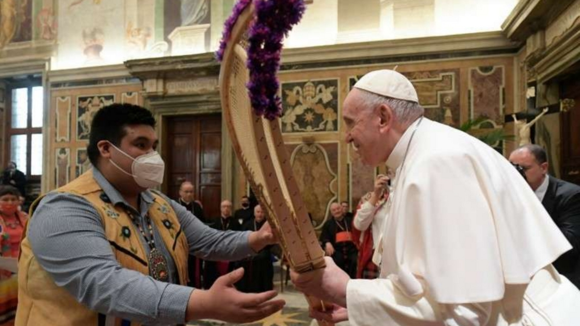 Immagine di Il Papa ai popoli indigeni del Canada: dolore e vergogna per gli abusi