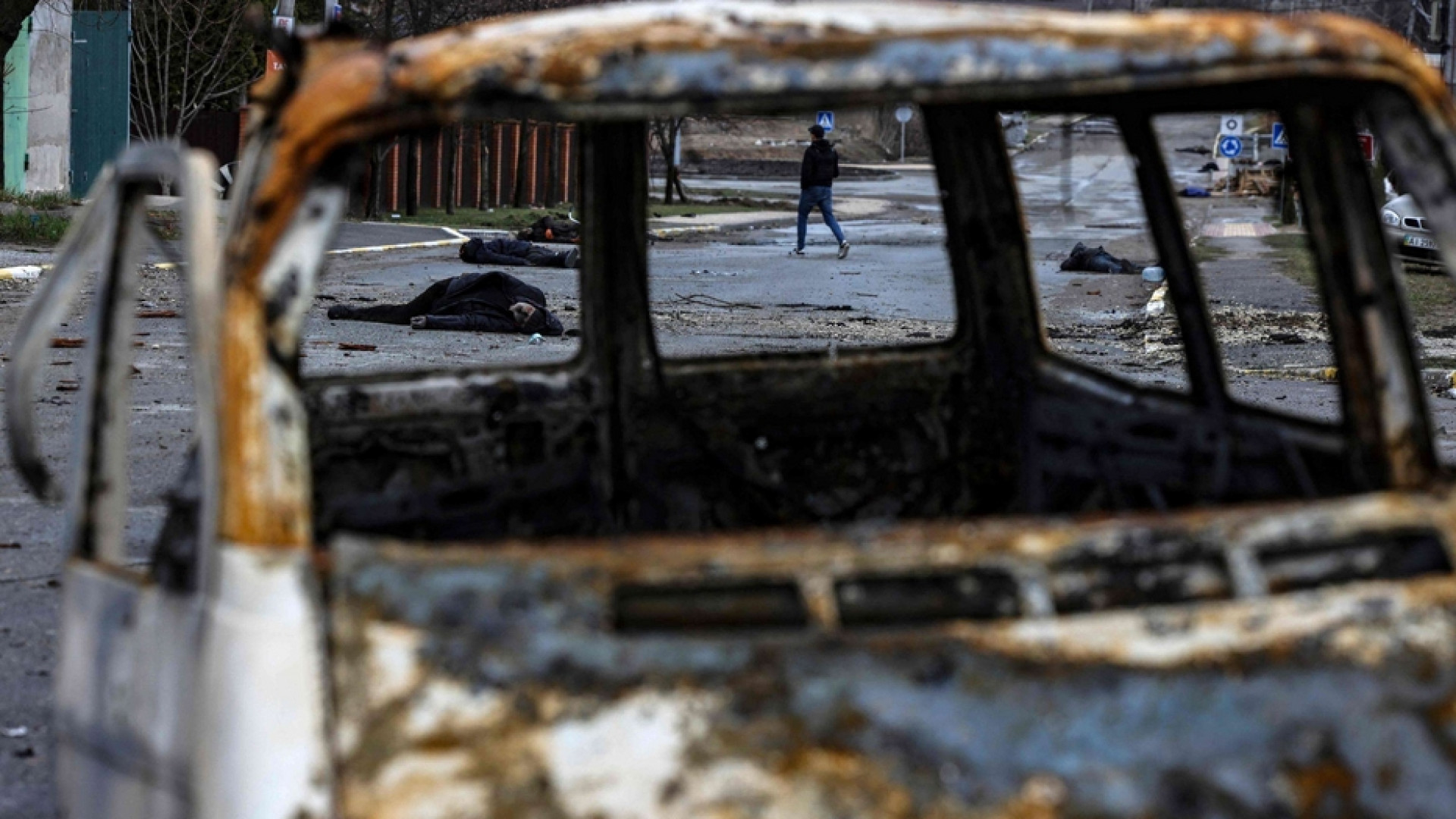 Immagine di Liberata la regione di Kiev. Strage di civili a Bucha, «300 in fosse comuni»