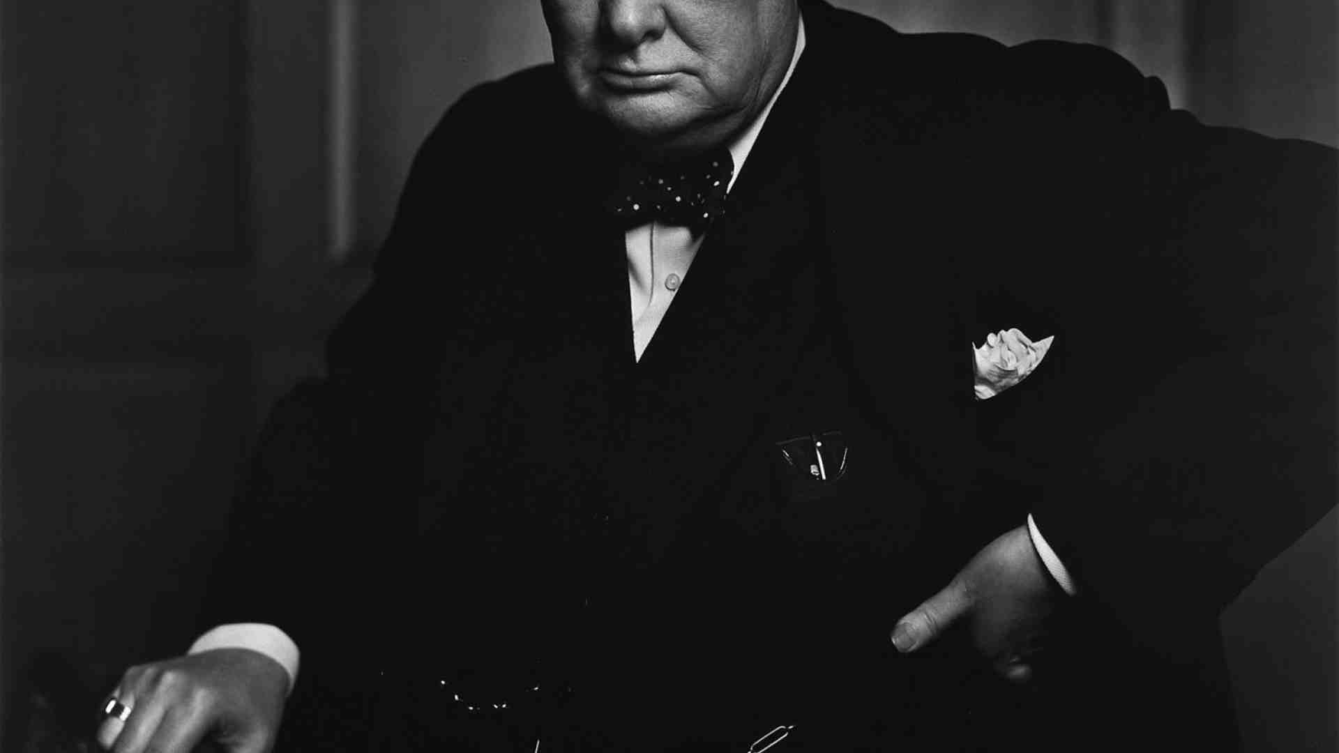 Immagine di Winston Churchill, un leader che è diventato un paradigma