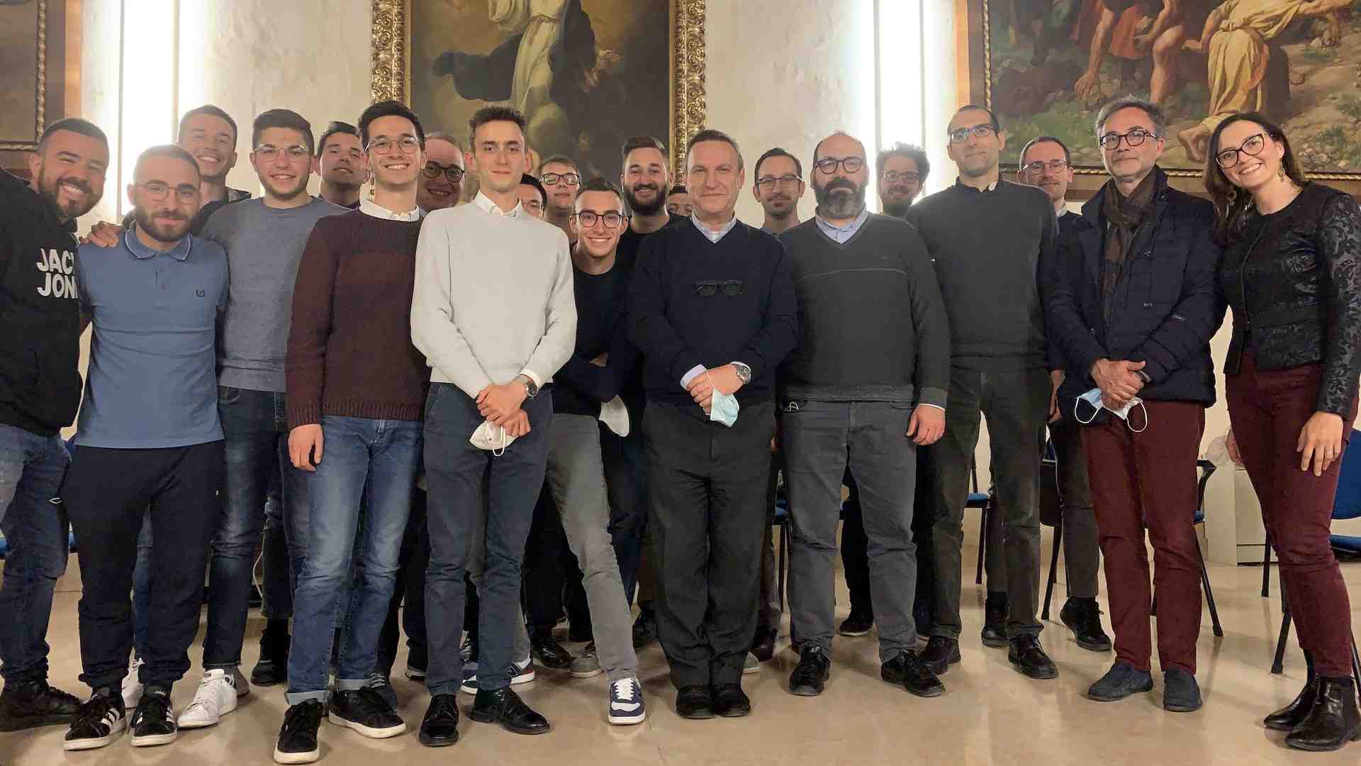 Immagine di "Verona fedele" a lezione in Seminario