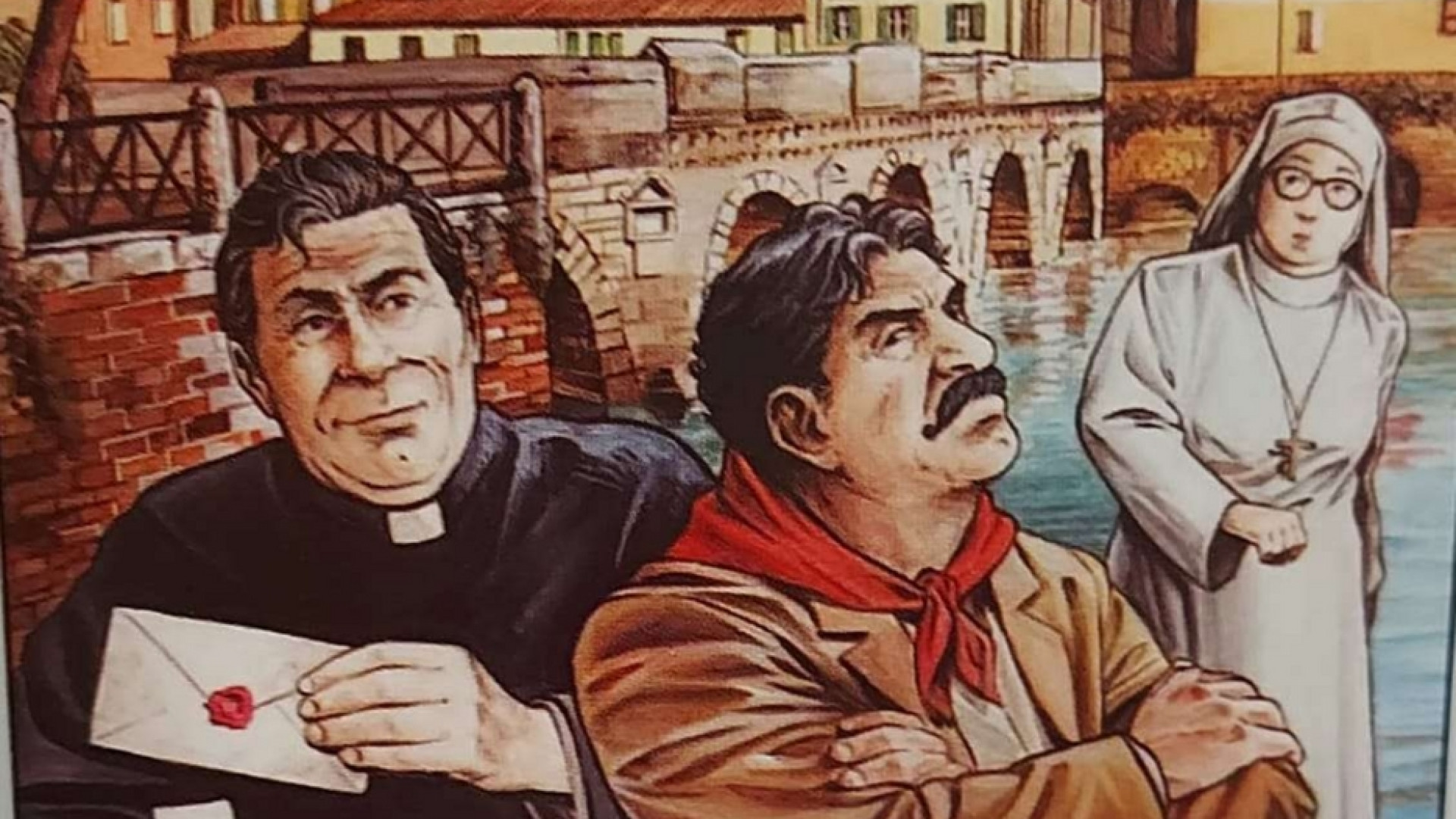 Immagine di Don Camillo e Peppone ritornano, ma a fumetti