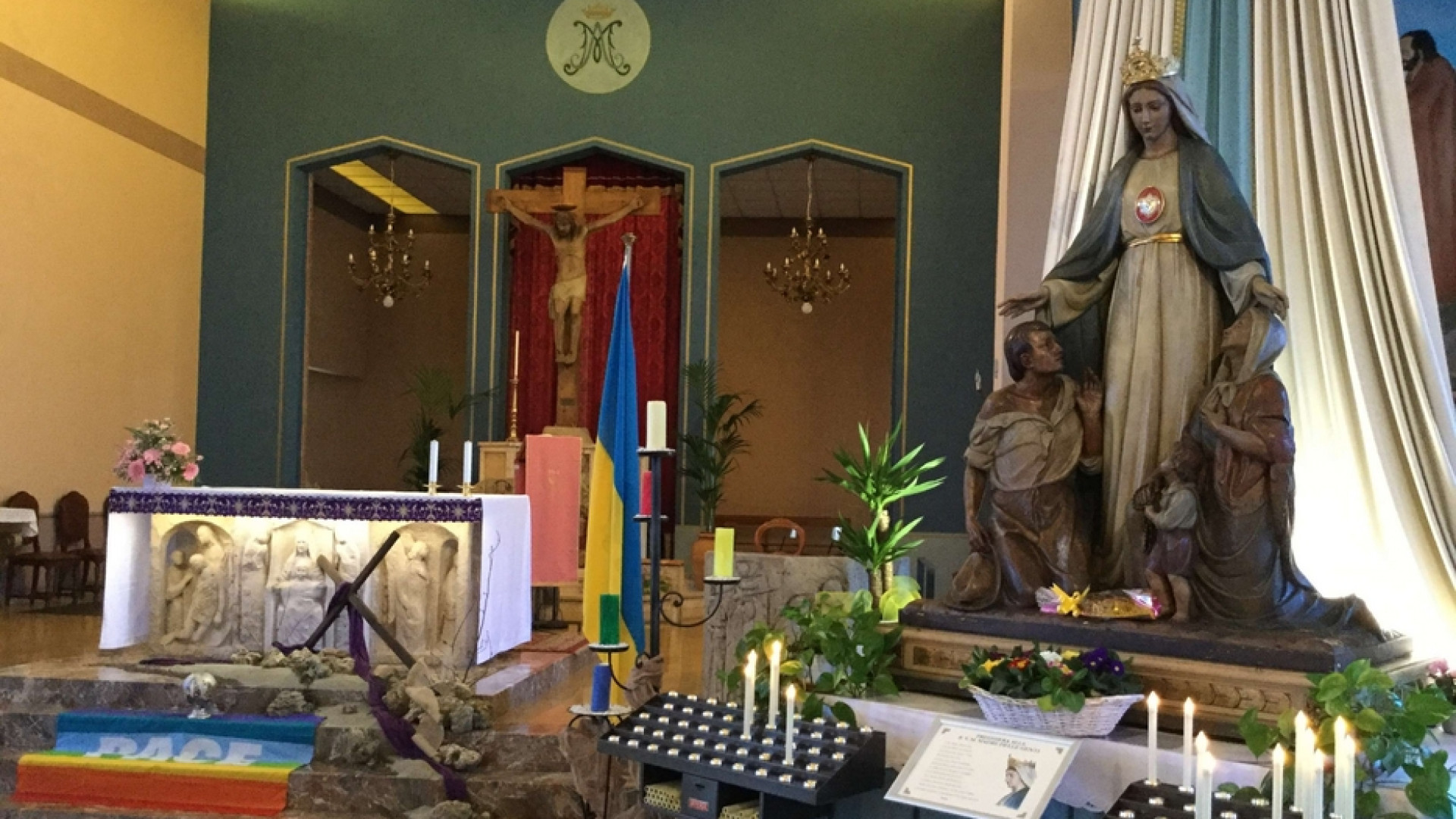 Immagine di Il santuario per le vittime di guerra diventa una casa per i profughi ucraini