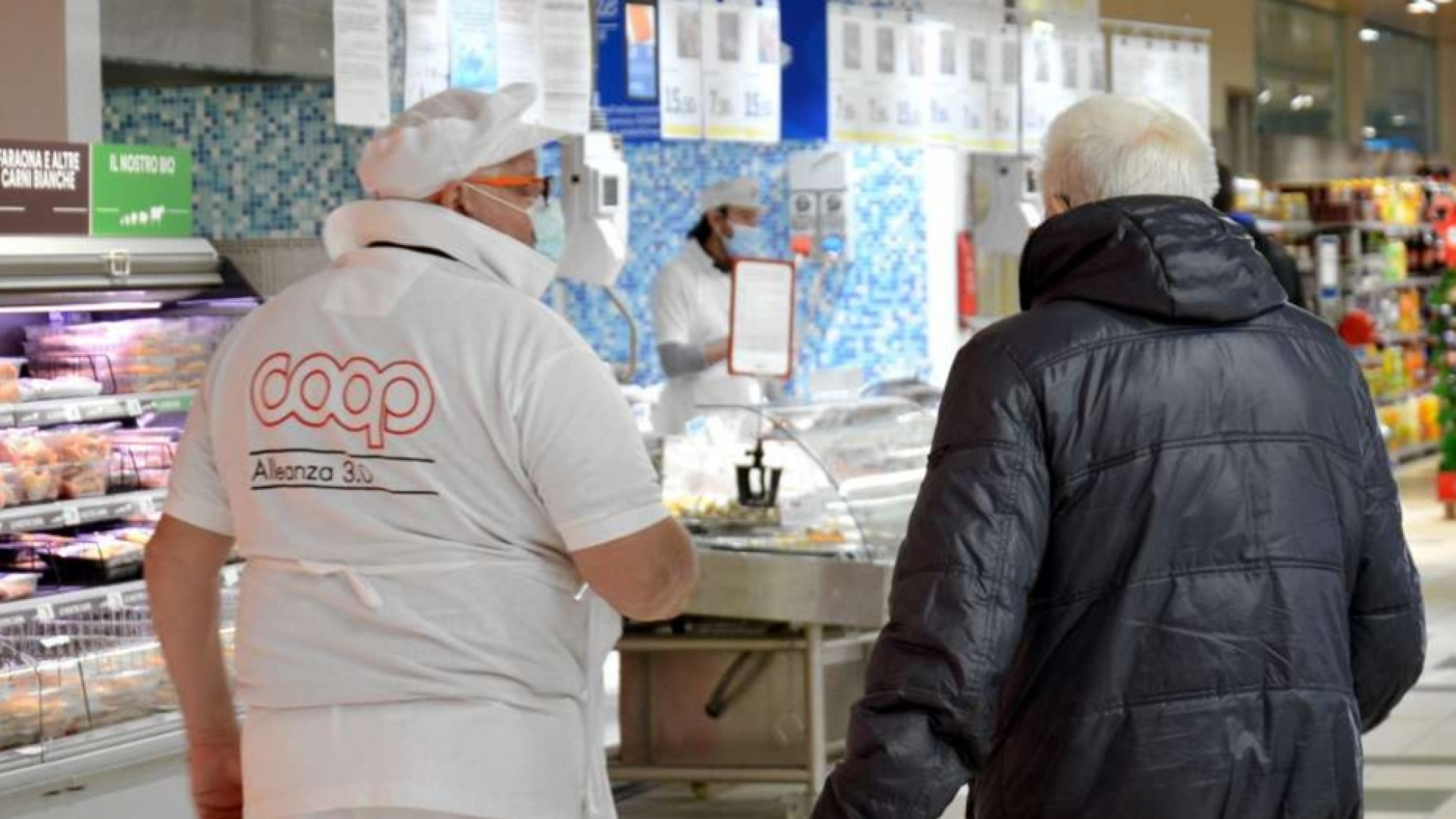 Immagine di Anziani con demenza al supermercato senza paure