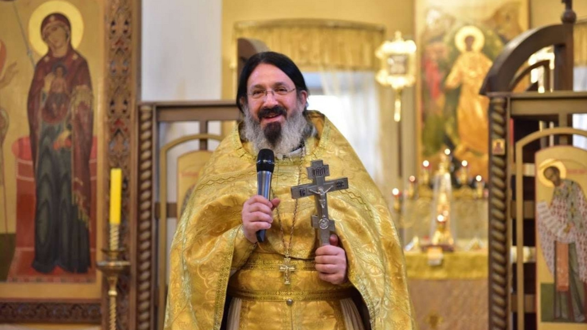 Immagine di Padre Giovanni, monaco ortodosso a Mosca: «È una Pasqua dolorosa»