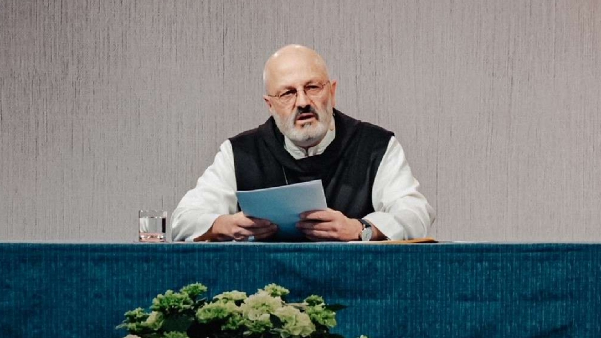 Immagine di Padre Lepori a Cl: Gesù è l’unico necessario al nostro cuore