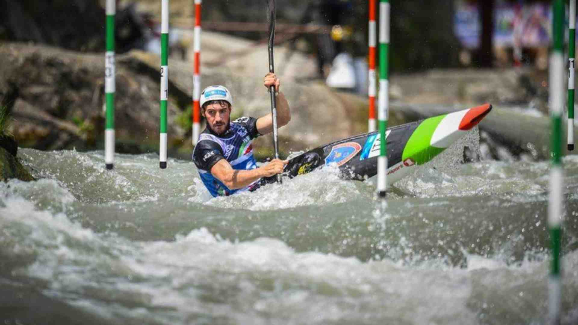Immagine di De Gennaro, l'uomo di punta della pagaia azzurra