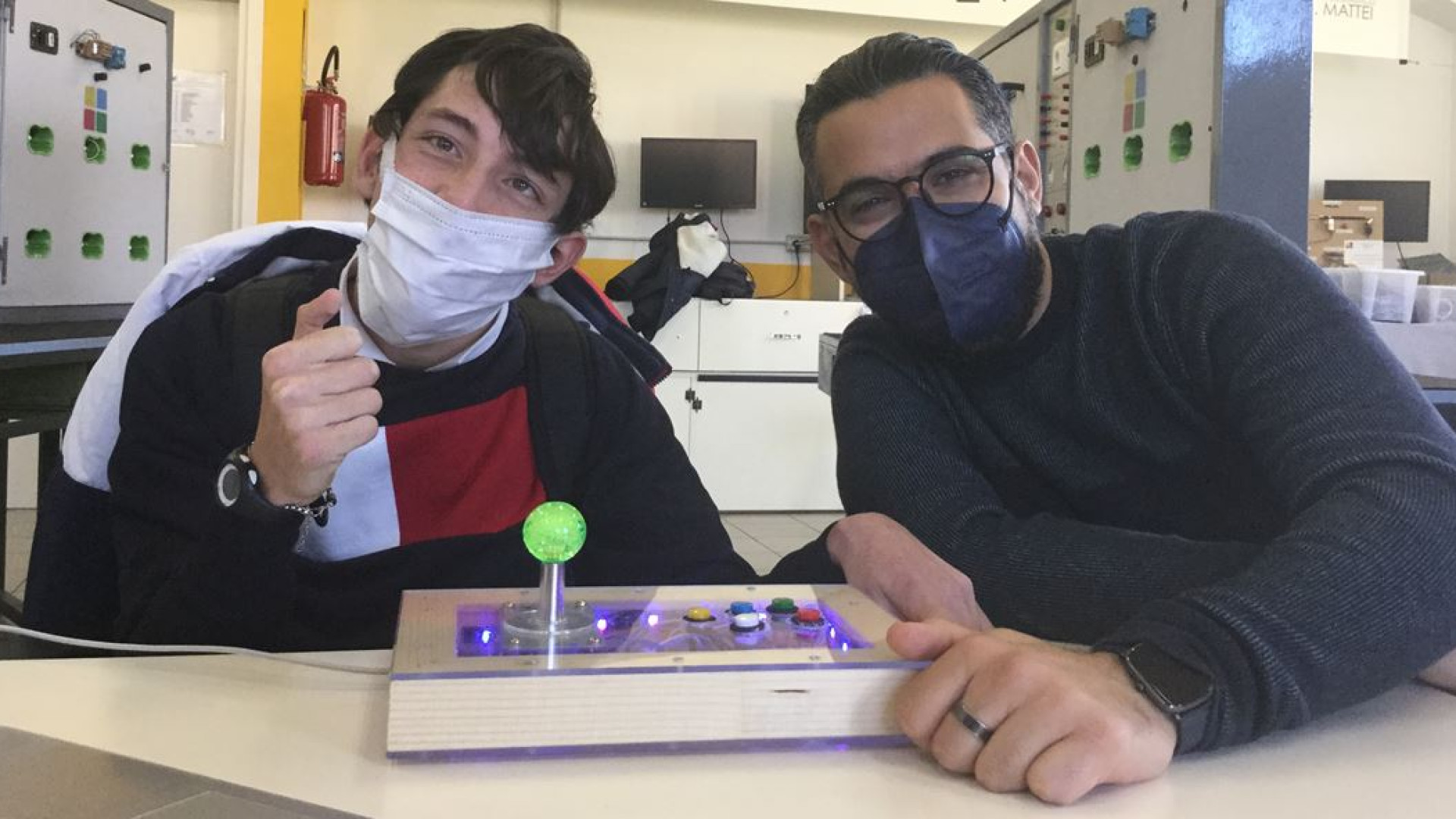 Immagine di Un mouse (e un prof) speciale per Niccolò
