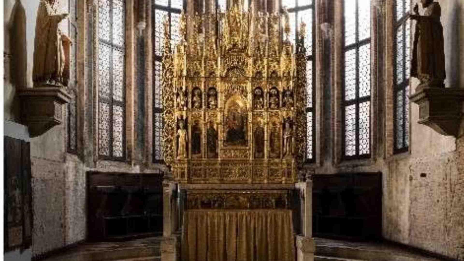Immagine di Tornano splendere i polittici di Antonio Vivarini in San Zaccaria