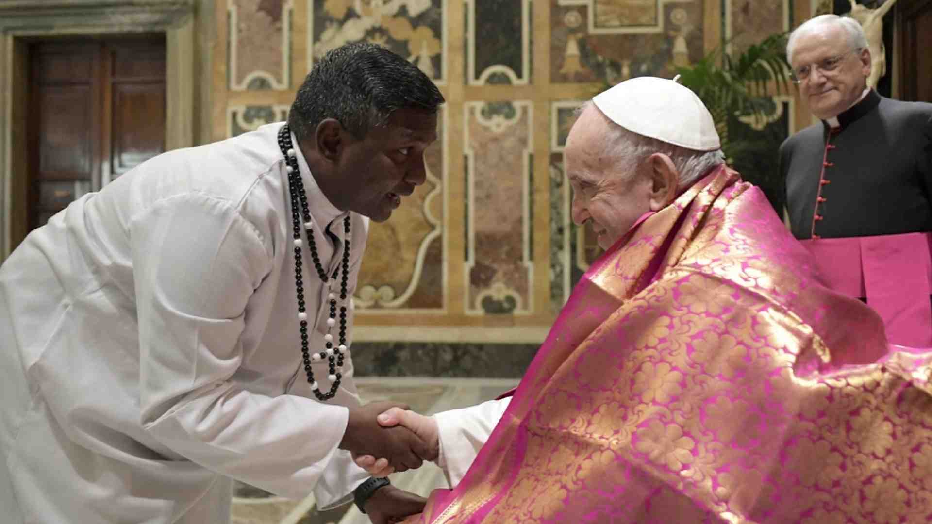 Immagine di Papa Francesco: il 3 luglio celebrerò Messa con la comunità congolese a Roma