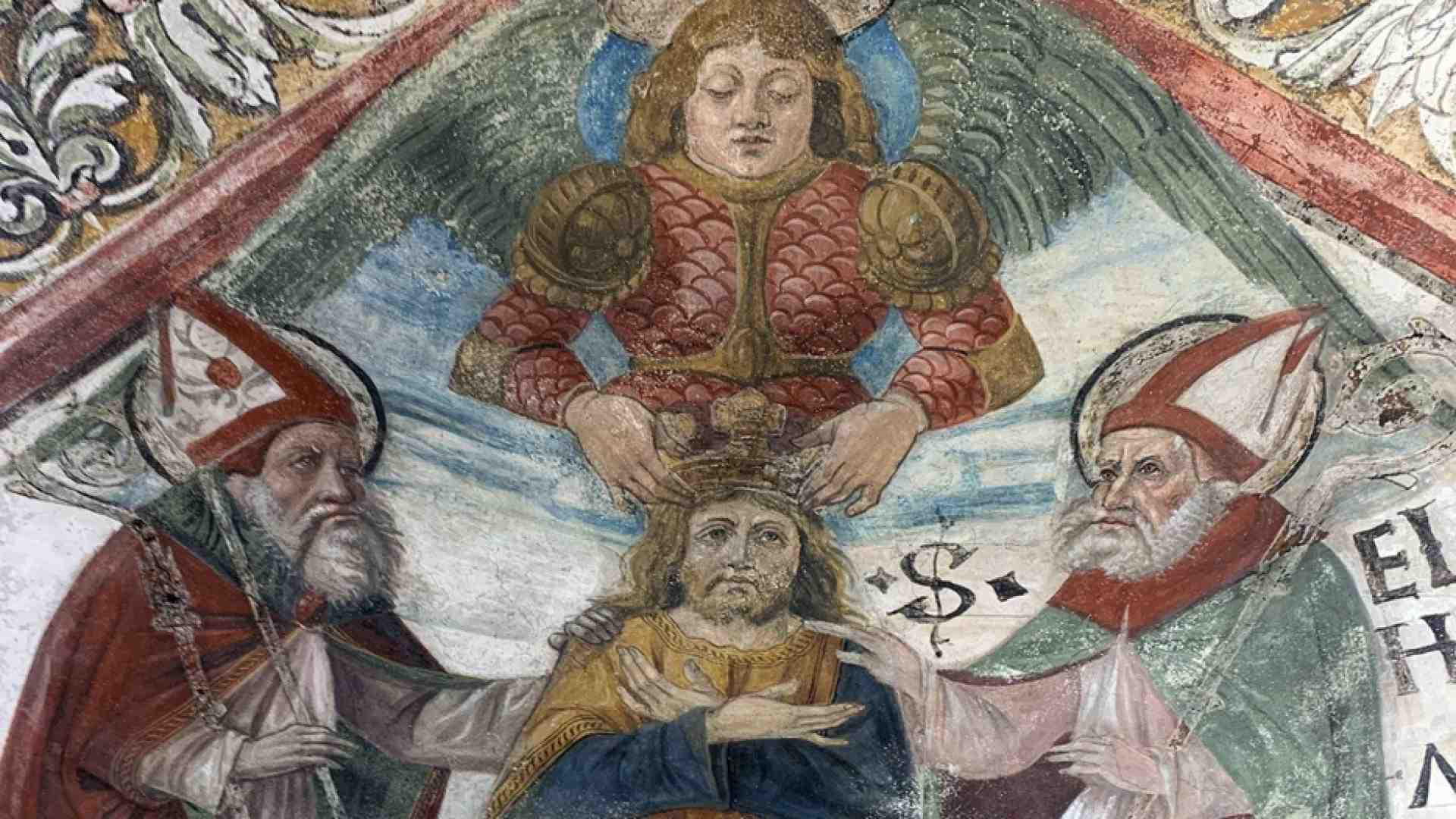 Immagine di A Pavia la basilica di San Michele riscopre i suoi affreschi