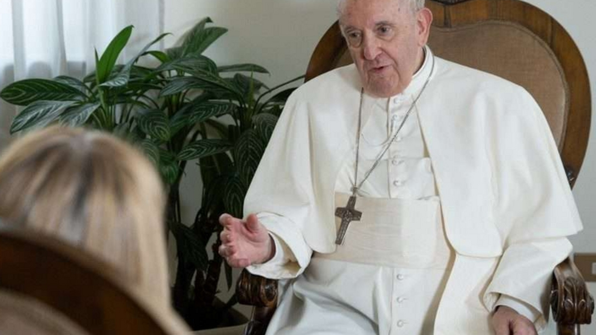 Immagine di Papa Francesco: nel tempo sono diventato più buono. Decide Lui quanto resto
