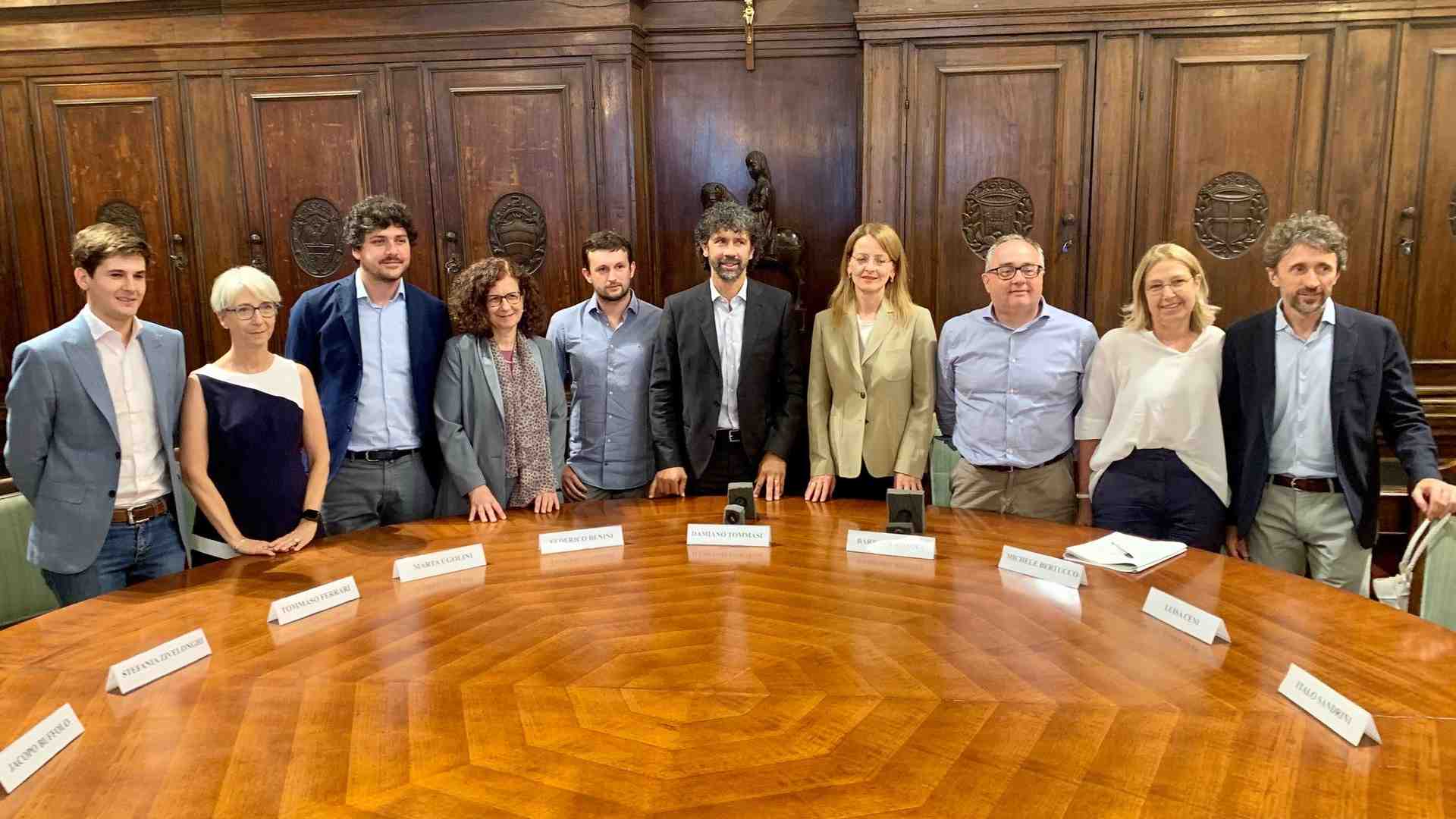 Immagine di Gli undici che scendono in campo