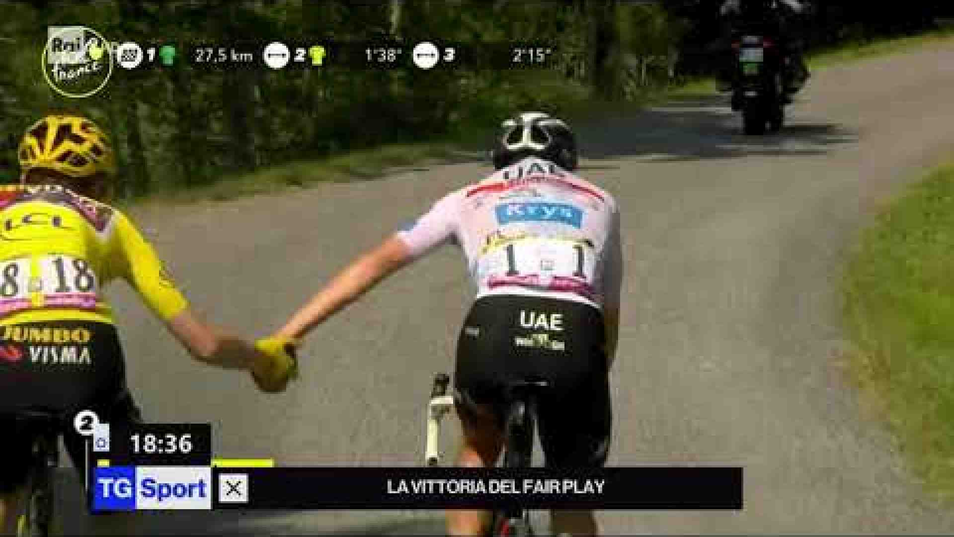 Immagine di Finalmente un esempio nel Tour dal finale giusto