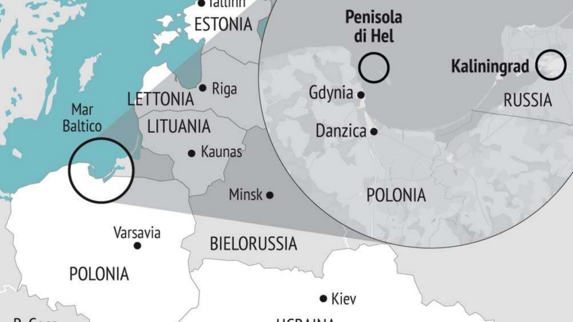 Immagine di Da Kaliningrad i missili nucleari di Putin sfidano la Nato