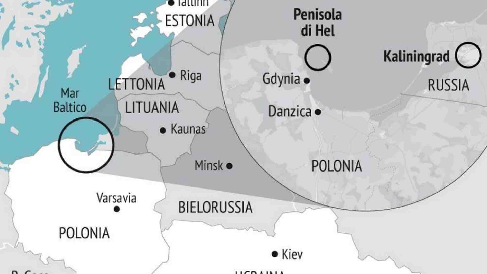 Immagine di Da Kaliningrad i missili nucleari di Putin sfidano la Nato