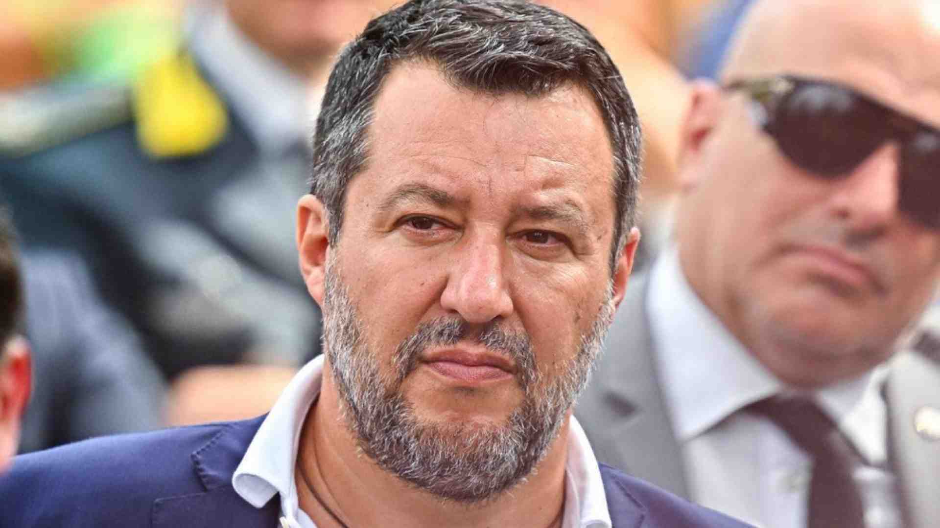 Immagine di Salvini: è un «credo» laico. Anche se dirlo in Italia pesa
