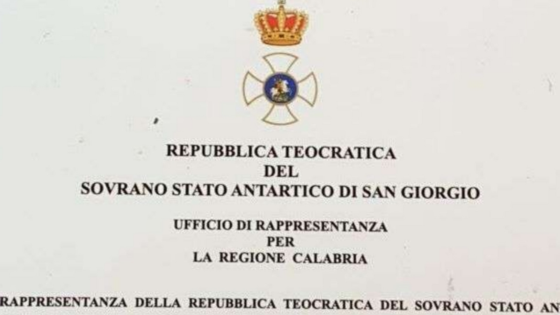Immagine di La truffa dello “Stato teocratico Antartico” (che non esiste)