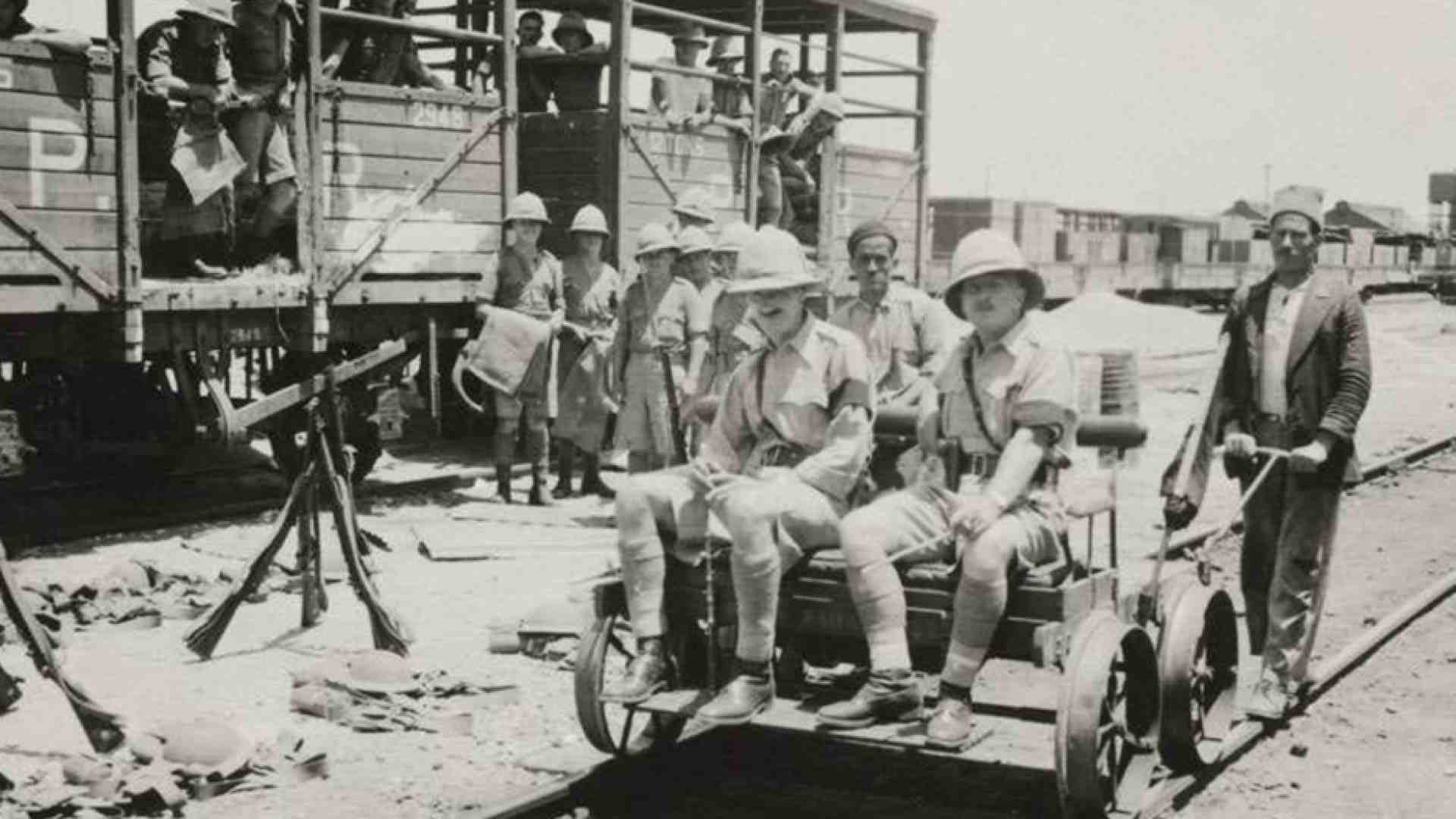 Immagine di La Palestina ebraica stretta nella tenaglia di Hitler