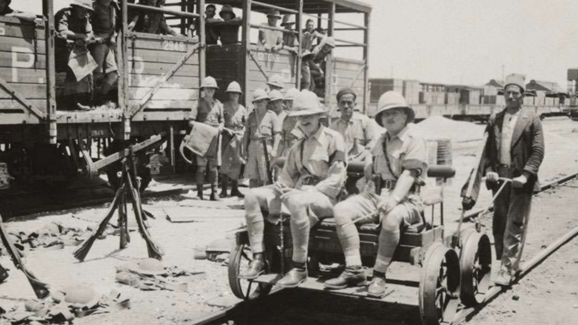 Immagine di La Palestina ebraica stretta nella tenaglia di Hitler