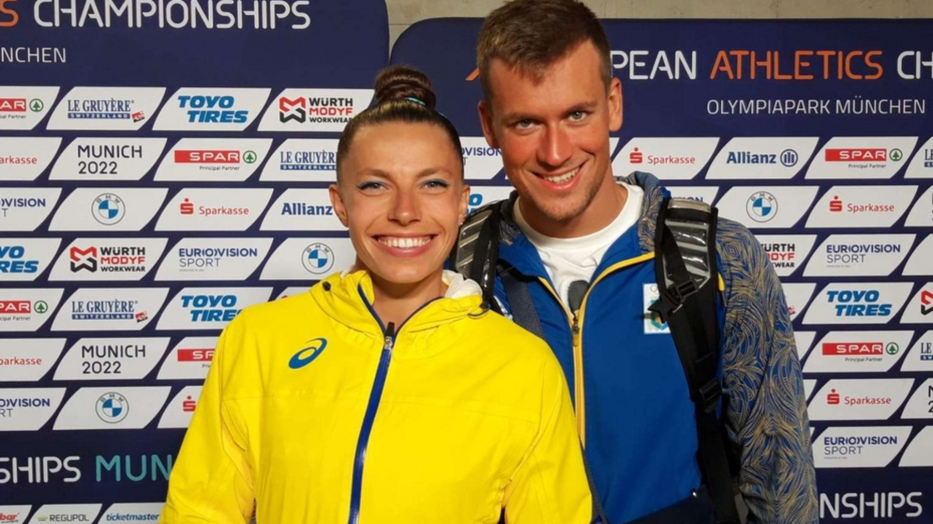 Immagine di Amore e sport oltre la guerra, i coniugi d'oro dell'Ucraina