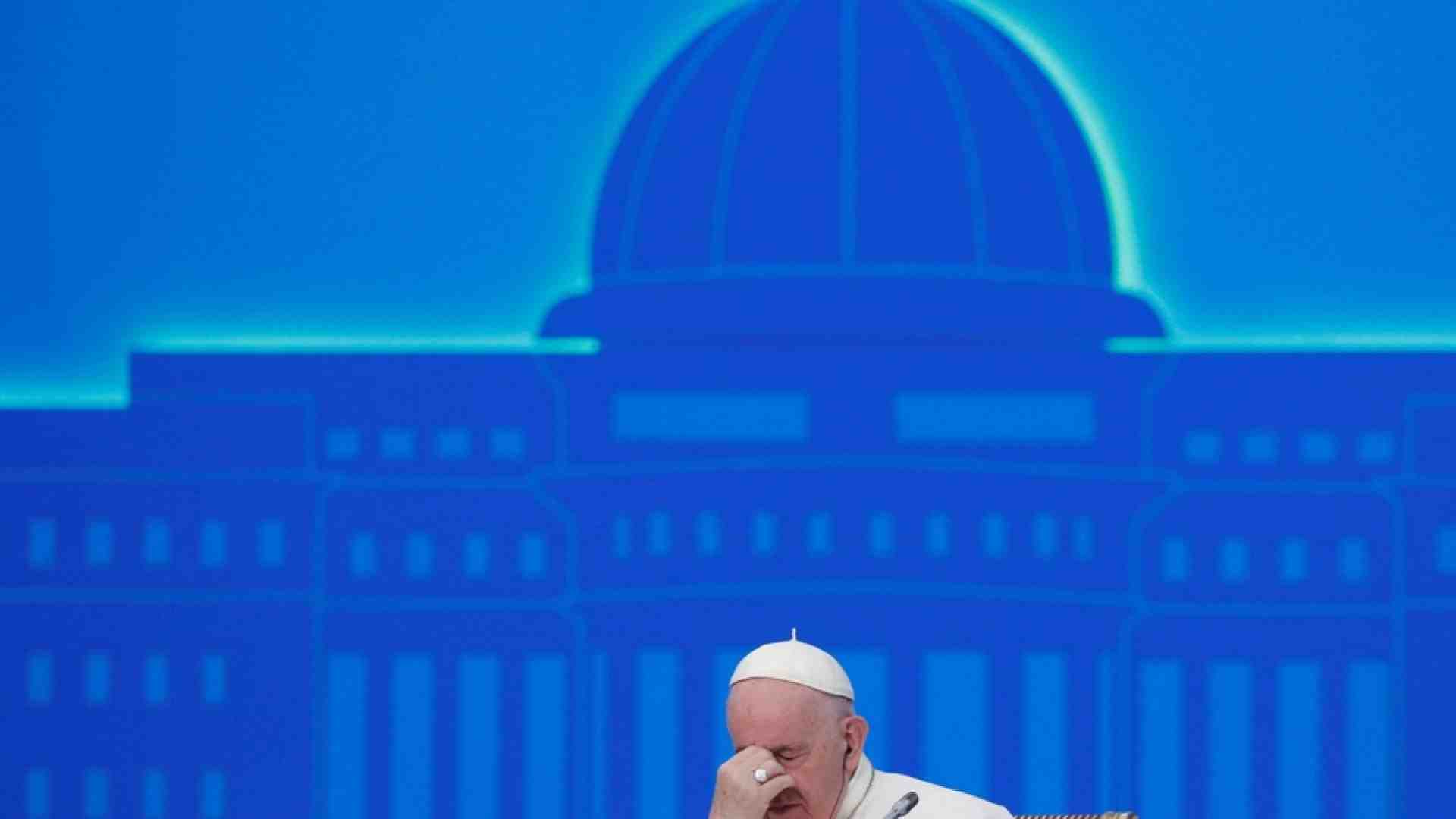 Immagine di Il Papa: "Solo servendo la pace si resta nella storia"