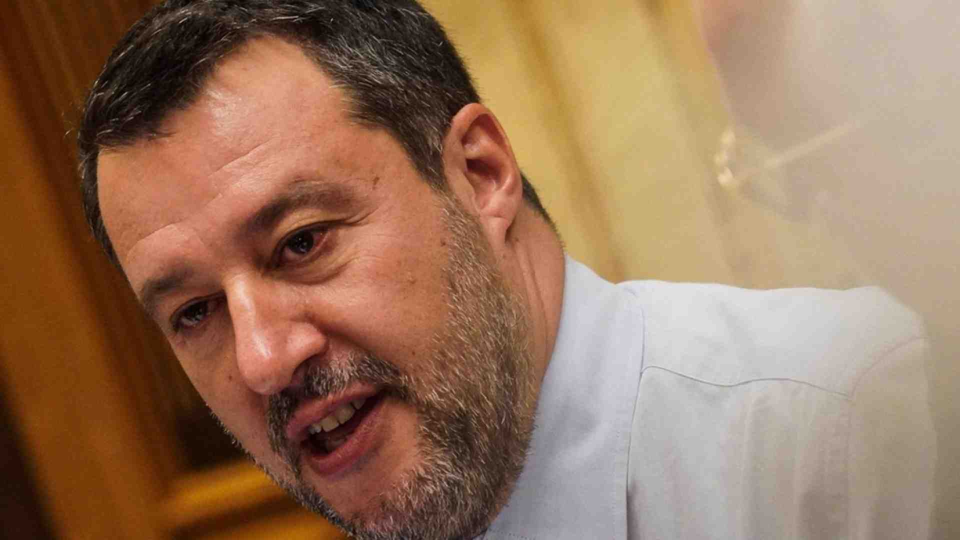 Immagine di Matteo Salvini: «Soldi russi, autogol di chi accusa»