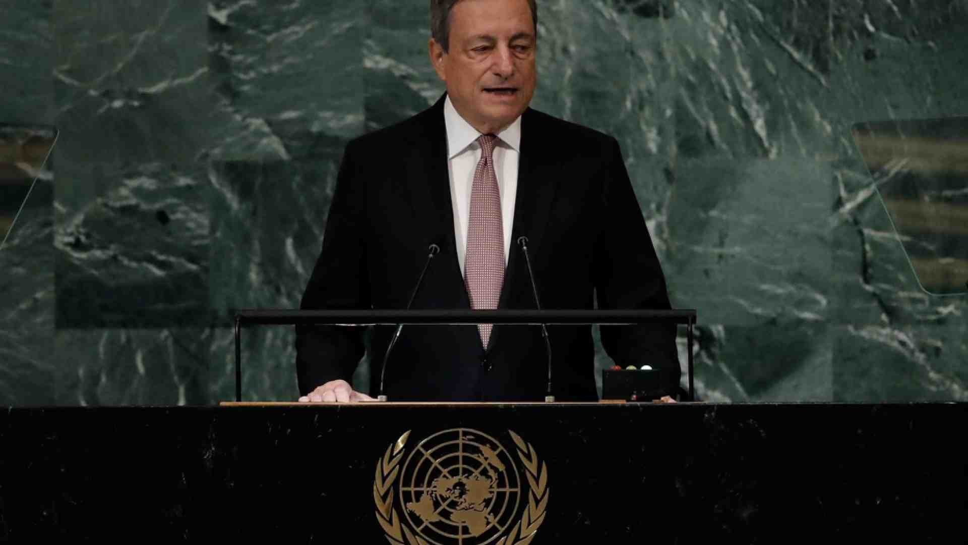 Immagine di Draghi: intervenire al fianco di Kiev è stata l’unica scelta possibile