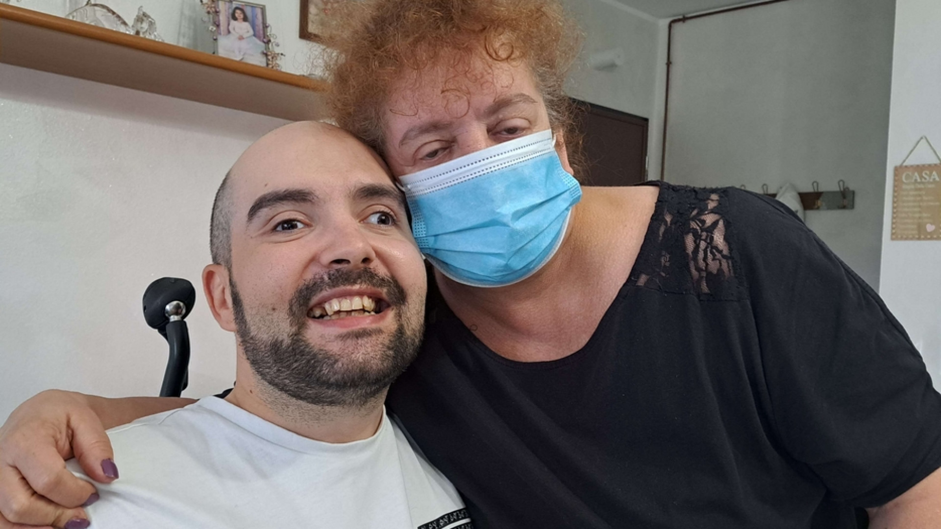 Immagine di Christian, che si è risvegliato dal coma (e ora sorride)