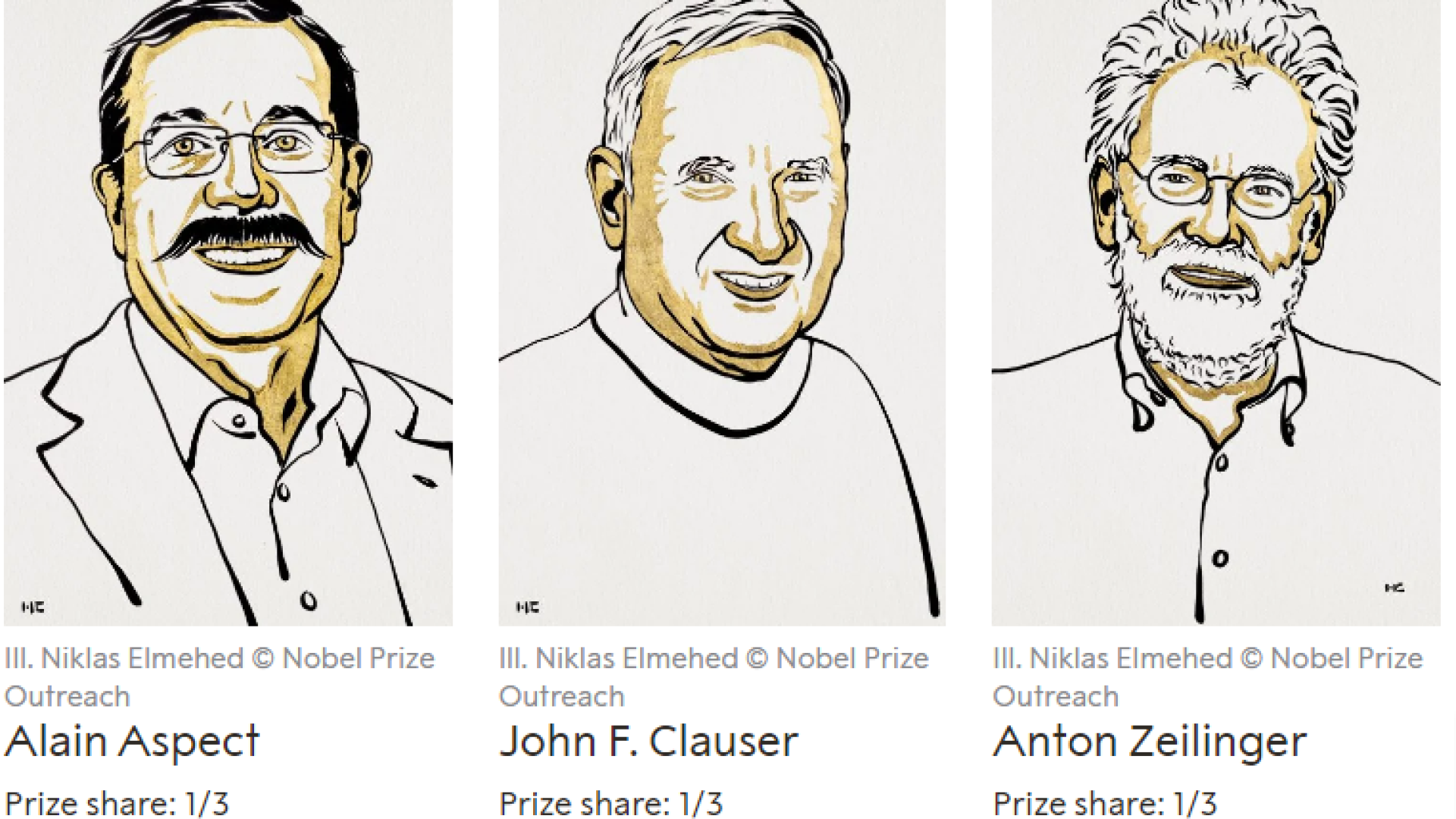 Immagine di Nobel per la Fisica agli studi che hanno aperto la via ai computer quantistici