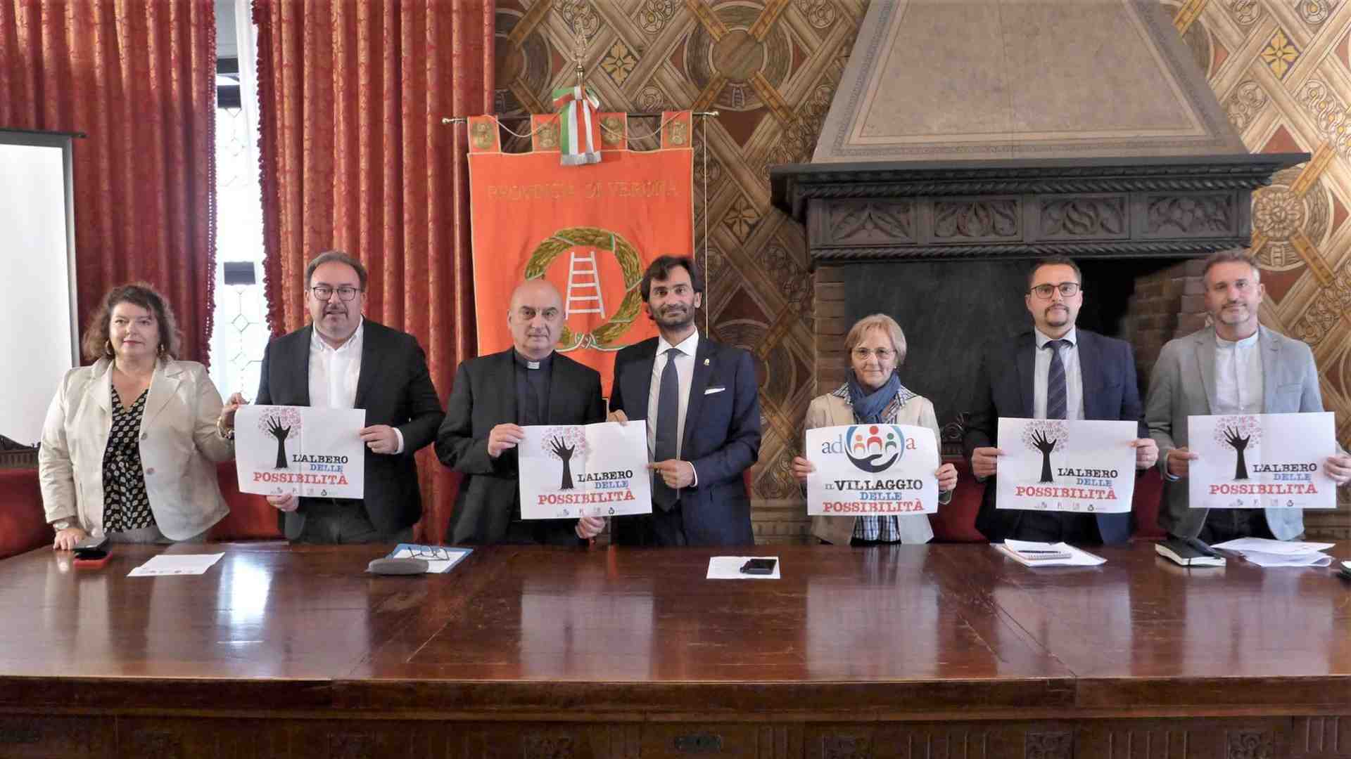 Immagine di A Lugagnano fiorisce l’Albero delle possibilità per dare spazio alle esigenze delle persone più fragili