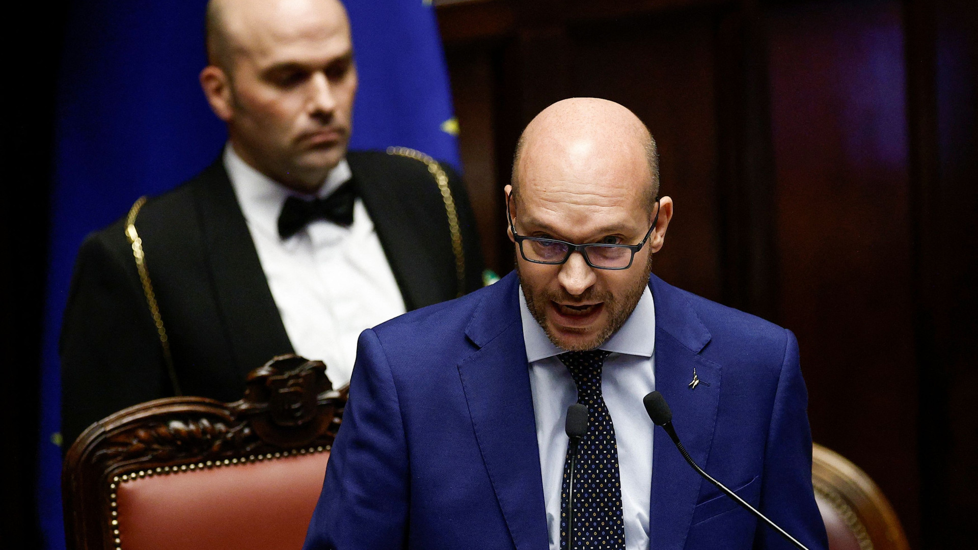 Immagine di Il leghista Fontana presidente della Camera. Il discorso e le citazioni