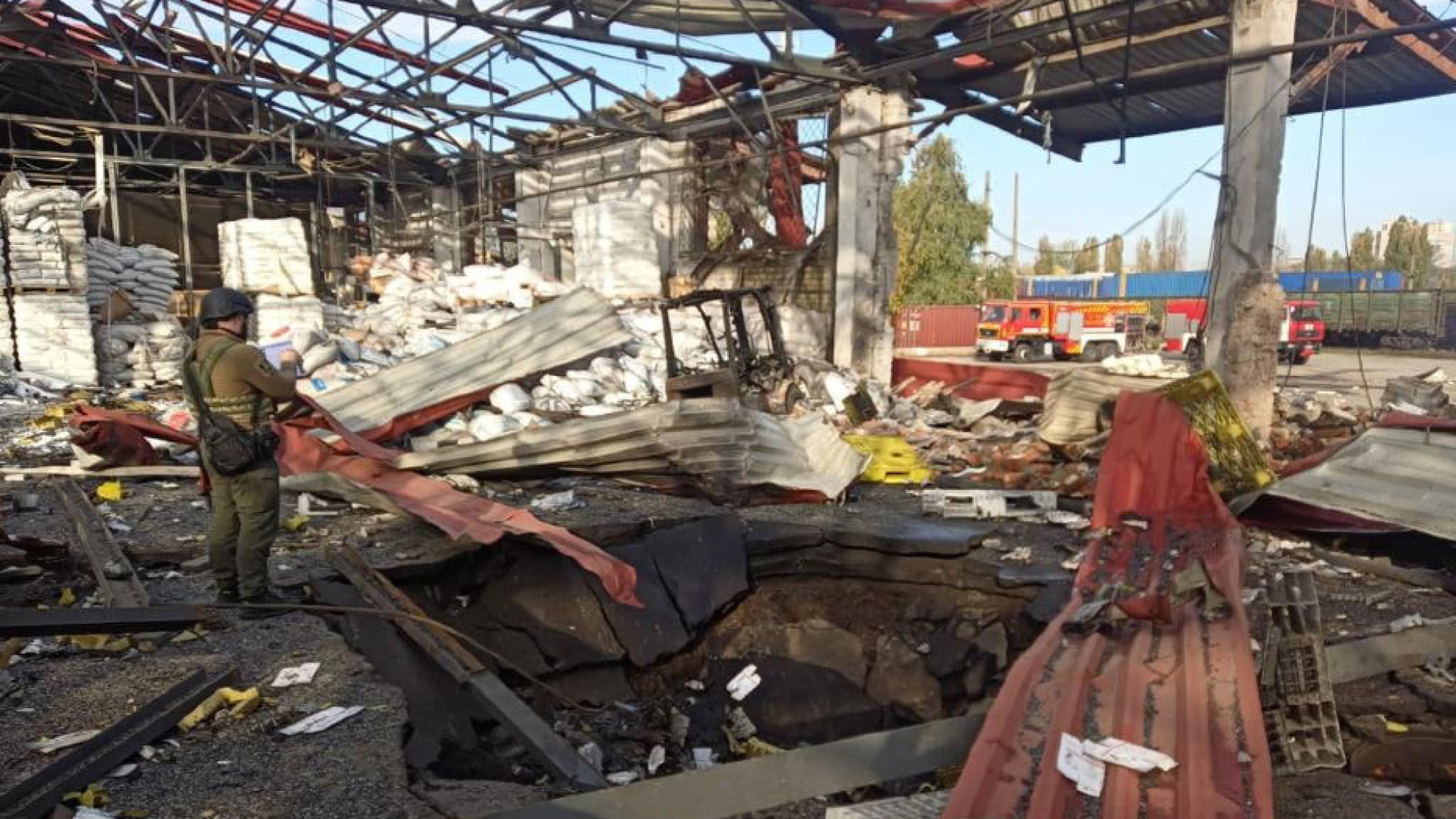 Immagine di Altri attacchi russi in Ucraina, colpite anche infrastrutture elettriche