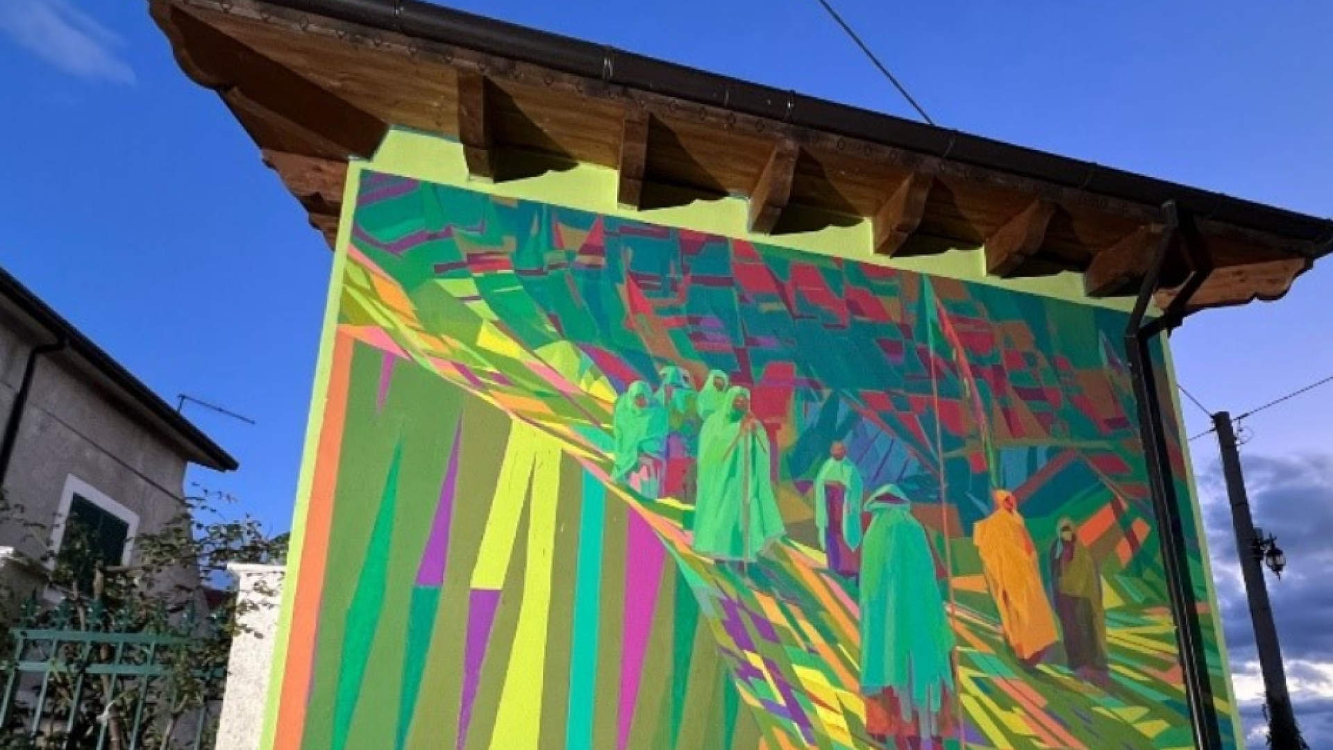 Immagine di I murales di Costellazioni fanno rinascere il borgo