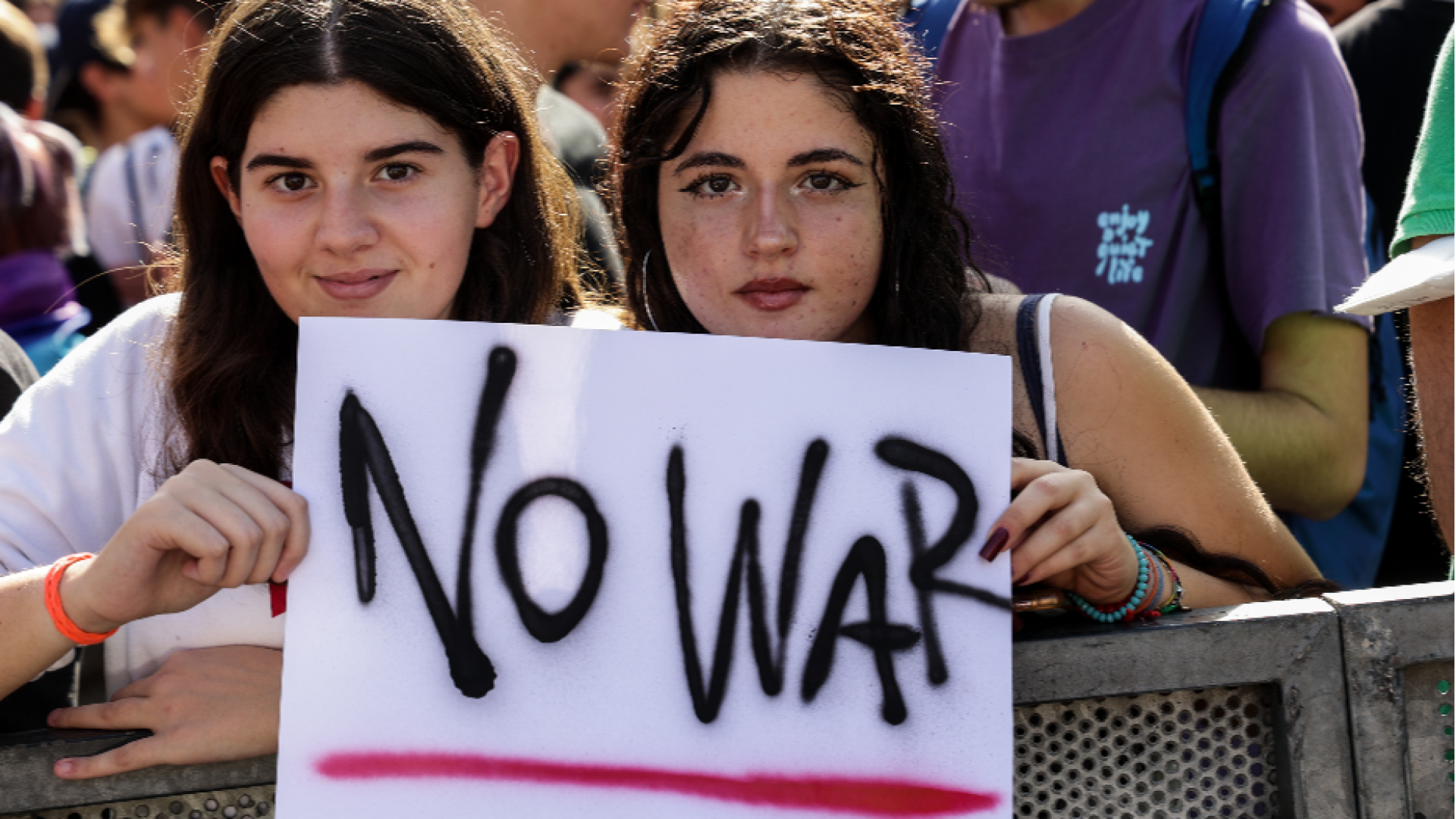 Immagine di Vignarca (Rete pace e disarmo): «Così si è riunito il fronte della pace».