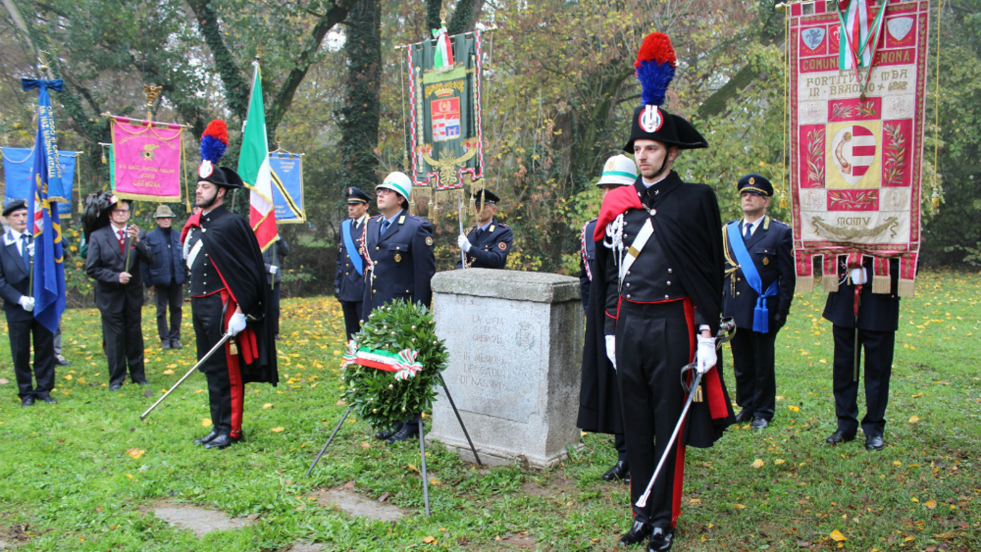 Immagine di Omaggio a chi ha perso la vita nelle missioni internazionali per la pace