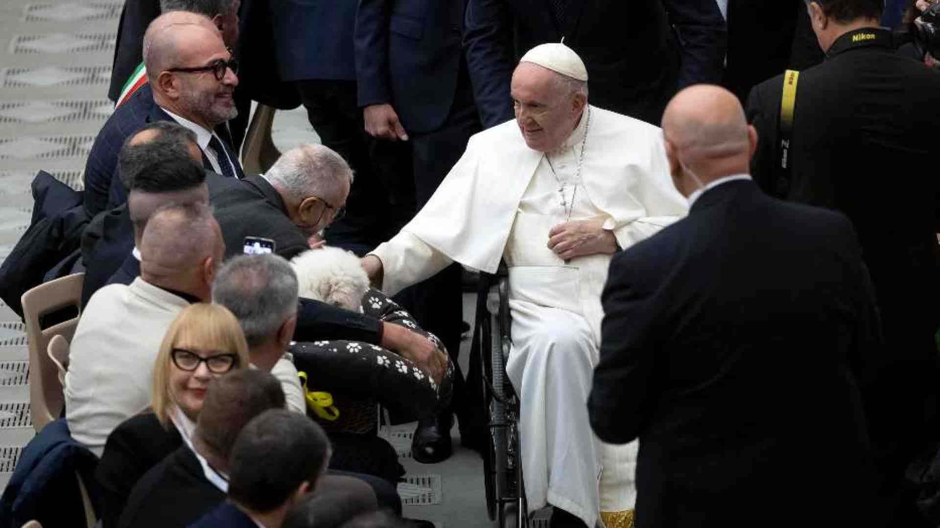 Immagine di Il Papa ai disabili: non c'è inclusione senza fraternità